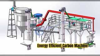 सक्रिय कार्बन मशीन ऊर्जा कुशल