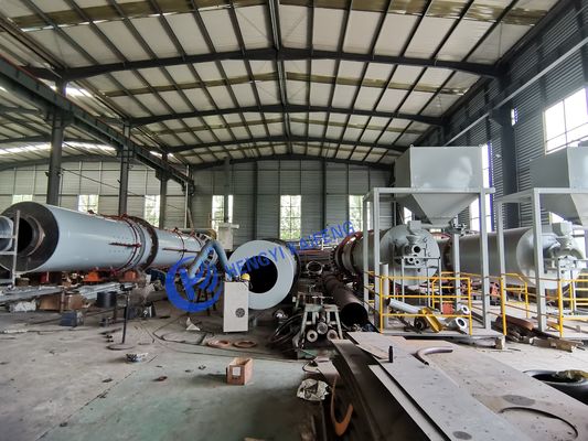 ऑटो कार्बन सक्रियण उपकरण बर्नर द्वारा 600 डिग्री सेल्सियस के तापमान पर प्रज्वलित
