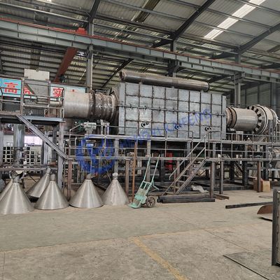 500°C-600°C कार्बोनाइजेशन फर्नेस पूरी तरह से स्वचालित कार्बोनाइजेशन उपकरण नारियल के छिलके के लिए लकड़ी और हेज़लन्यूट के छिलके