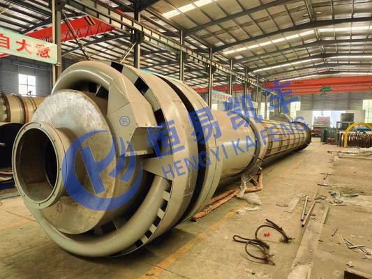 स्वचालित नारियल के छिलके कार्बोनाइजेशन फर्नेस 8-10T/D क्षमता सुरक्षा प्रणाली पीएलसी नियंत्रण के साथ