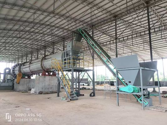 अनुकूलित क्षमता कार्बन सक्रियण भट्ठी साइट पर स्थापना 380V वोल्टेज