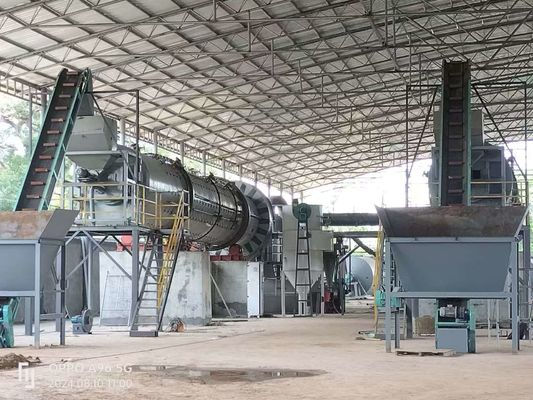 कार्बोनाइजेशन उपकरण सक्रिय कार्बन रोटरी kiln Plc नियंत्रण अनुकूलित उत्पादन के लिए